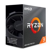 PROCESADOR AMD RYZEN 3 4100 S-AM4 4A GEN /  3.8 - 4.0 GHZ /  CACHE 4MB /  4 NUCLEOS /  SIN GRAFICOS /  CON DISIPADOR /  GAMER MEDIO - TiendaClic.mx