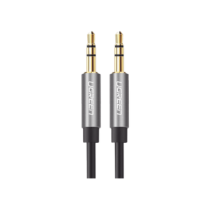 Cable Auxiliar 5 Metros Color Negro /  Conector 3.5mm a 3.5mm Macho-Macho - TiendaClic.mx