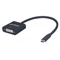 CONVERTIDOR USB, MANHATTAN, 152051, -C A DVI H, VIDEO - TiendaClic.mx