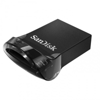 SANDISK MINI MEMORIA 16GB USB 3.1  ULTRA FIT NEGRO - TiendaClic.mx