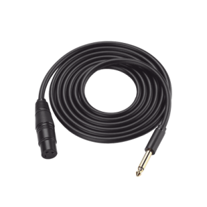Cable de Alta Calidad para Micrófono Canon Hembra a 6.2mm Macho,  5 Metros,  Negro - TiendaClic.mx