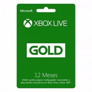 XBOX LIVE GOLD 12 MESES R15 . . - TiendaClic.mx