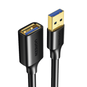 Cable Extensor USB 3.0 /  3 Metros /  Macho-Hembra /  5 Gbps /  Ultra Durabilidad /  Núcleo de cobre estañado 28/ 22 AWG /  Blindaje interior múltiple /  Ideal para teclado,  mouse ,  etc. - TiendaClic.mx