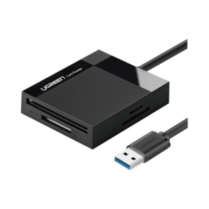 Lector de Tarjetas USB-3.0 Lector SD Compact Flash Card Reader Múltiple 4 en 1 Velocidad hasta 5 Gbps para Tarjetas de Memoria SD/ Micro SD/ TF/ SDXC/ SDHC/ MMC/ CFI/ Ultra II CF/ Extreme CF/ MS - TiendaClic.mx