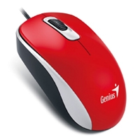 Mouse Genius Optico DX-110, Interfaz,  USB, 1000DPI color Rojo


 - TiendaClic.mx