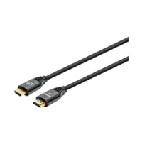 CABLE HDMI / MANHATTAN /  355933 / 2.1 PREMIUM M-M 1.0M,  8K@60HZ, CHAPA DE ORO - TiendaClic.mx