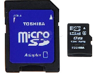 MEMORIA TOSHIBA 8 GB MICRO SD CLASE 4 CON ADAPTADOR - TiendaClic.mx