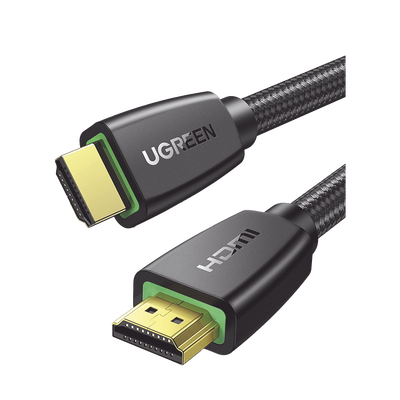 Cable HDMI 2.0  de Nylon Trenzado /  3 m /  4K@60Hz /  HDR /  3D /  HEC (Canal Ethernet HDMI) /  ARC (Canal de Retorno de Audio /  Color Profundo de 48 bits /  Audio de 32 canales /  HDCP 2.2 / Audio DTS: X /  18 Gbps /  Blindaje de 4 capas - TiendaClic.mx