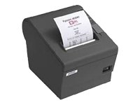 Miniprinter Termica Epson TM-T88V-084 ,  velocidad de impresión de hasta 300 mm/ s ,  Negra ,  Autocortador ,  USB + Serial  - TiendaClic.mx