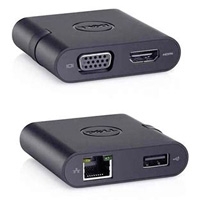 ADAPTADOR DELL DA200 - USB TIPO C A HDMI/ VGA/ ETHERNET/ USB 3.0 - TiendaClic.mx