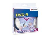 DVD-R VERBATIM 4.7GB 16X SPINDLE C/ 10 - TiendaClic.mx
