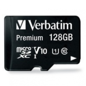 VERBATIM 128GB MICRO SDHC CLASE 10 UHS-1 C/ ADAPTADOR - TiendaClic.mx