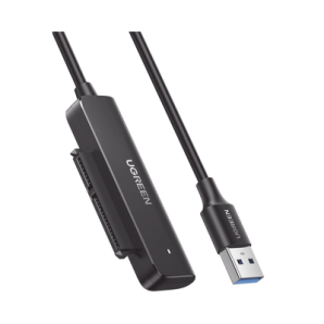 Cable Adaptador SATA a USB 3.0 /  SATA 3.0/ 2.0 /  Soporta HDD y SSD de 2.5" /  Soporta S.M.A.R.T,  TRIM,  UASP /  No Requiere Adaptador de Corriente /  Cable 50 cm - TiendaClic.mx