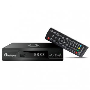 BLACKPCS DECODIFICADOR TV PLASTICO HDMI USB COAXIAL CONT - TiendaClic.mx