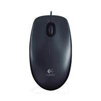 Mouse M90 Logitech USB 1000DPI color negro para MAC/ PC - TiendaClic.mx