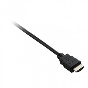 3FT HDMI CABLE BLACK HIGH SPEED WITH ETHERNET (M/ M) - TiendaClic.mx