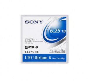CINTA DE DATOS ULTRIUM SONY LTO6, 2.5TB ORIGIN., 6.5TB COMPRIMIDO - TiendaClic.mx