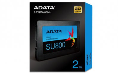 UNIDAD SSD ADATA SU800 ULTIMATE 2TB SATA III 2.5" (ASU800SS-2TT-C) - TiendaClic.mx