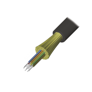 Cable de Fibra Óptica de 4 hilos,  Interior/ Exterior,  Tight Buffer,  No Conductiva (Dielectrica),  Plenum,  Monomodo OS2,  1 Metro - TiendaClic.mx