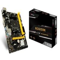 MB BIOSTAR A320 AMD S-AM4/  2X DDR4 2933/ REQUIERE TARJETA DE VIDEO/ HDMI/ VGA/  3X USB 3.1/ MICRO-ATX/ GAMA BASICA - TiendaClic.mx