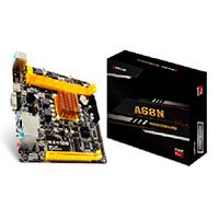 MB BIOSTAR CPU INTEGRADO AMD E1-2150/ 2 X DDR3,  DDR3L 1333/ VGA/ HDMI/ 2X USB 3.1/ MINI ITX/ GAMA BASICA - TiendaClic.mx