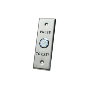 Botón de salida con aro iluminado/  IP65 - TiendaClic.mx