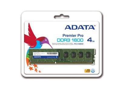 ADATA MEMORIA DDR3 4GB 1600 MHz UDIMM  - TiendaClic.mx