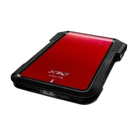 CARCASA ADATA EX500 XPG PARA DD /  SSD 2.5"  7MM / 9.5MM SATA3 / USB 3.1/  ROJO  - TiendaClic.mx
