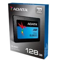 UNIDAD DE ESTADO SOLIDO SSD ADATA SU800 128GB 2.5 SATA3/ SATA2 7MM LECT.560/ ESCR.520MBS - TiendaClic.mx