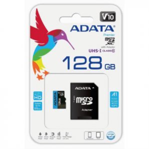 Memoria Micro SD Adata SDXC UHS-1 U1 128 GB Clase 10 Color Azul - TiendaClic.mx