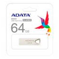 MEMORIA ADATA 64GB USB 2.0 UV210 METALICA (AUV210-64G-RGD) - TiendaClic.mx