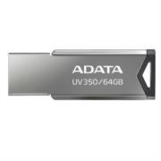 Memoria USB Adata UV350 Metálica 64 GB 3.2 Color Plata - TiendaClic.mx