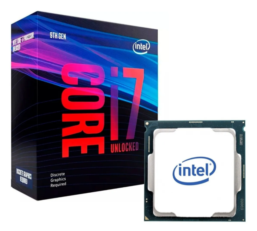 CPU INTEL CORE I7 9700KF 3.6GHZ 12MB 95W SOC1151 9GEN BX80684I79700KF - TiendaClic.mx
