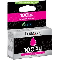 CARTUCHO LEXMARK MAGENTA #100XL (14N1070) - TiendaClic.mx