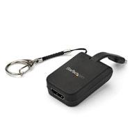 ADAPTADOR USB-C A HDMI PORTáTIL - CON LLAVERO DE ENGANCHE RáPIDO - STARTECH.COM MOD. CDP2HDFC - TiendaClic.mx