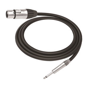 Cable de Audio | XLR 3 Polos Hembra a Plug 1/ 4 in mono | Conector Seetronic Serie M SCMF3 - MP2X | Longitud 5m - TiendaClic.mx