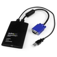 CONSOLA CRASH CART KVM USB PARA PORTATIL TRANSFER DE ARCHIVOS - TiendaClic.mx