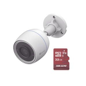 Kit de Camara WiFi y Memoria MicroSD,  Incluye 1 Pieza CS-C3TN y 1 Pieza HS-TF-L2/ 32G/ P /  Detección de Movimiento /  Notificación Push /   micrófono integrado - TiendaClic.mx
