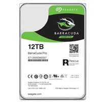 SEAGATE DD INTERNO  BARRACUDA PRO 3.5" 12TB /  SATA3 /  6GB/ S  /  7200RPM  - TiendaClic.mx