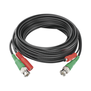 Cable Coaxial armado con conector BNC y Alimentación,  longitud de 5m,  Optimizado para HD ( TurboHD,  HD-SDI,  AHD ) - TiendaClic.mx