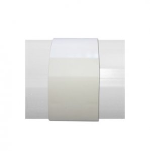Pieza de unión color blanco de PVC auto extinguible,   para canaleta DMC4FT (9480-02001) - TiendaClic.mx