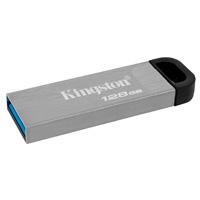 MEMORIA KINGSTON 128GB USB 3.2 ALTA VELOCIDAD /  DATATRAVELER KYSON METALICA (DTKN/ 128GB) - TiendaClic.mx