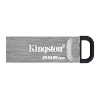  MEMORIA KINGSTON 256GB USB 3.2 ALTA VELOCIDAD /  DATATRAVELER KYSON METALICA (DTKN/ 256GB) - TiendaClic.mx