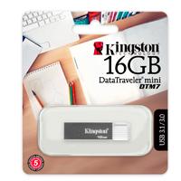 MEMORIA FLASH KINGSTON 16 GB USB MINI 3.0 (DTM7/ 16GB ) - TiendaClic.mx