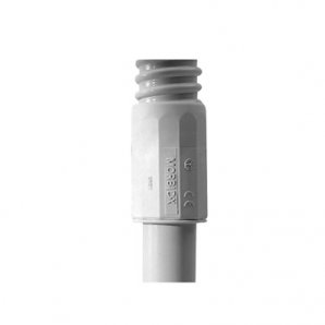 Conector (Racor) de tubería rígida a tubería flexible (Diflex),  PVC Auto-Extinguible,  32 mm (1 1/ 4"),  IP65 - TiendaClic.mx