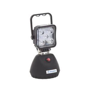 Lámpara de trabajo de mano con batería recargable y montaje magnético - TiendaClic.mx