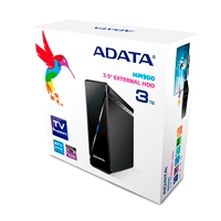 DD EXT 3 TB ADATA HD900 3.5 USB 3.0/ 2.0 NEGRO WIN/ MAC/ LINUX - TiendaClic.mx