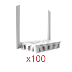 ONT GPON WiFi doble banda (2.4/ 5 GHz),  2 puertos LAN GE + 2 FE,  conector SC/ APC,  100 pzs - TiendaClic.mx