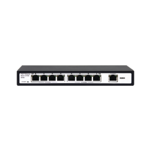 Switch PoE /  100 Metros PoE /  8 puertos 802.3af/ at ( 132.5 W ) 10/ 100Mbps + 1 puerto Uplink  - TiendaClic.mx