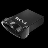 SANDISK MINI MEMORIA 32GB USB 3.1  ULTRA FIT NEGRO - TiendaClic.mx